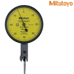 Mitutoyo Lever Table Dial Indicator 0-0.8mm 0.01mm bilancia metrica a coda di rondine indicatore strumento di misurazione 513-404