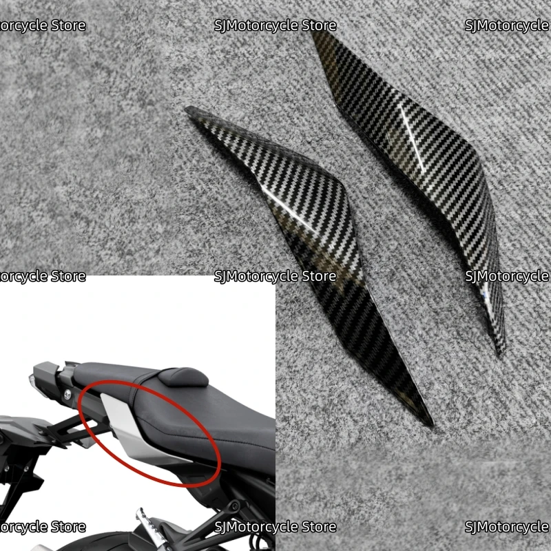 

Carbon fiber coating Motorcycle Rear Seat Side Fairing Cover Panel Fit For Yamaha MT-10 MT 10 MT10 FZ-10 FZ10 2016-2021