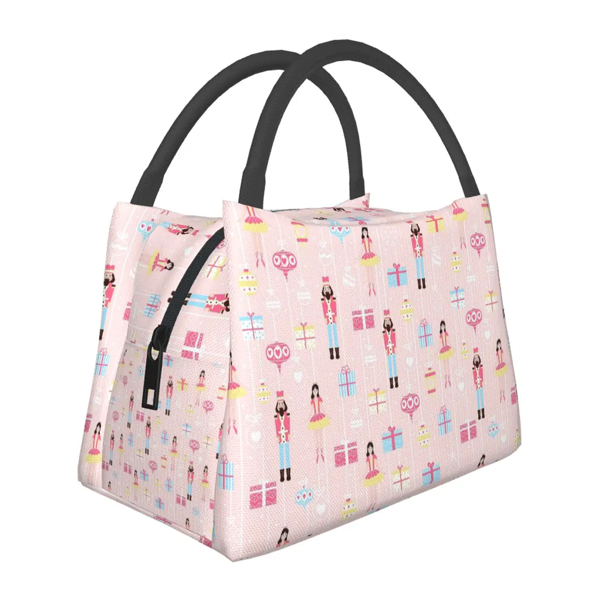

Рождественские Щелкунчики Звезды Балерина Скрипка Сумки для обеда Бенто Коробка Сумка для обеда Сумки для пикника Термосумка для женщин и девочек Школа