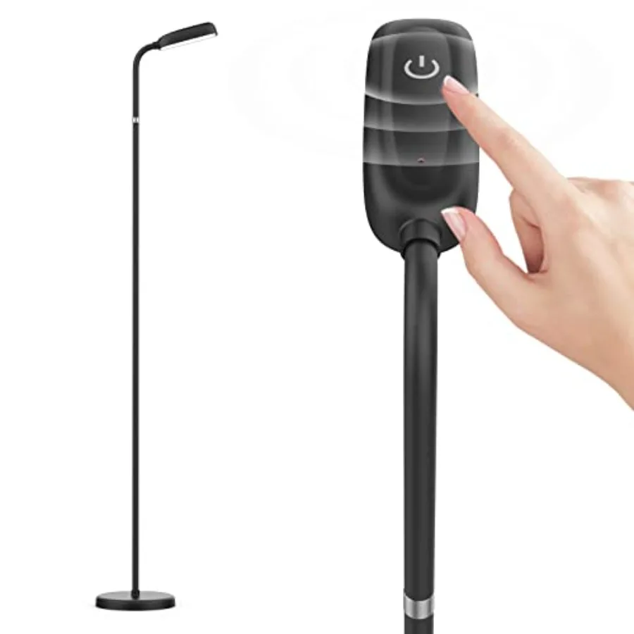 

Cordless Floor Lamp, Rechargeable Battery Portable Floor Lamp for Living Room, Battery Operated Lamp, Touch Control for Reading