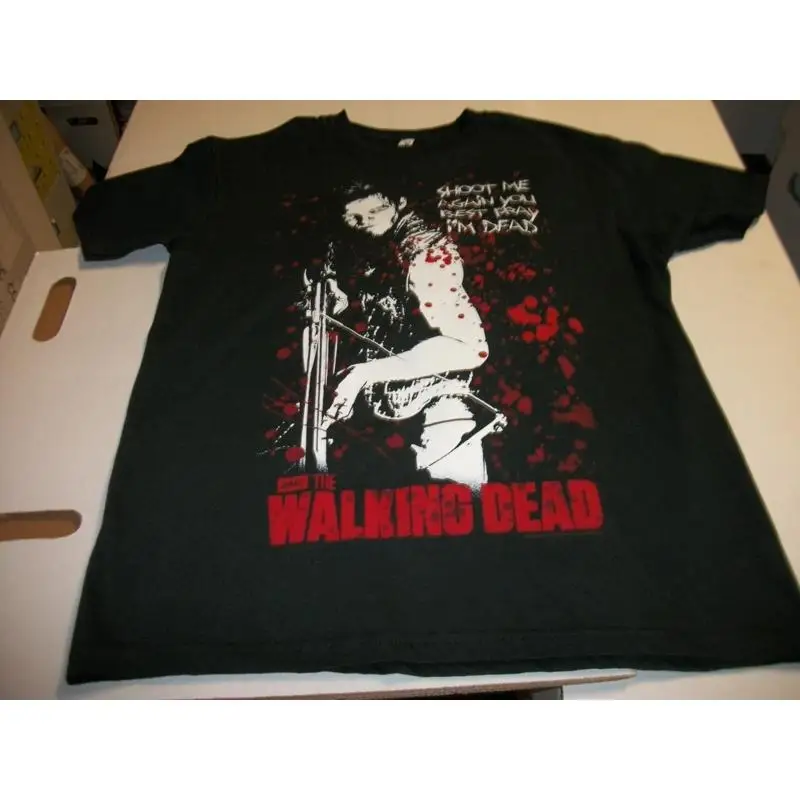 

Мужская большая футболка The Walking Dead DARYL DIXON, НОВАЯ