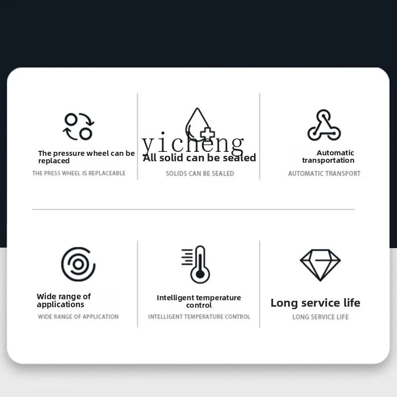 ZZ automatic sealing machine commercial small household sealing machine tea packaging bag moon cake bag aluminum foil plastic