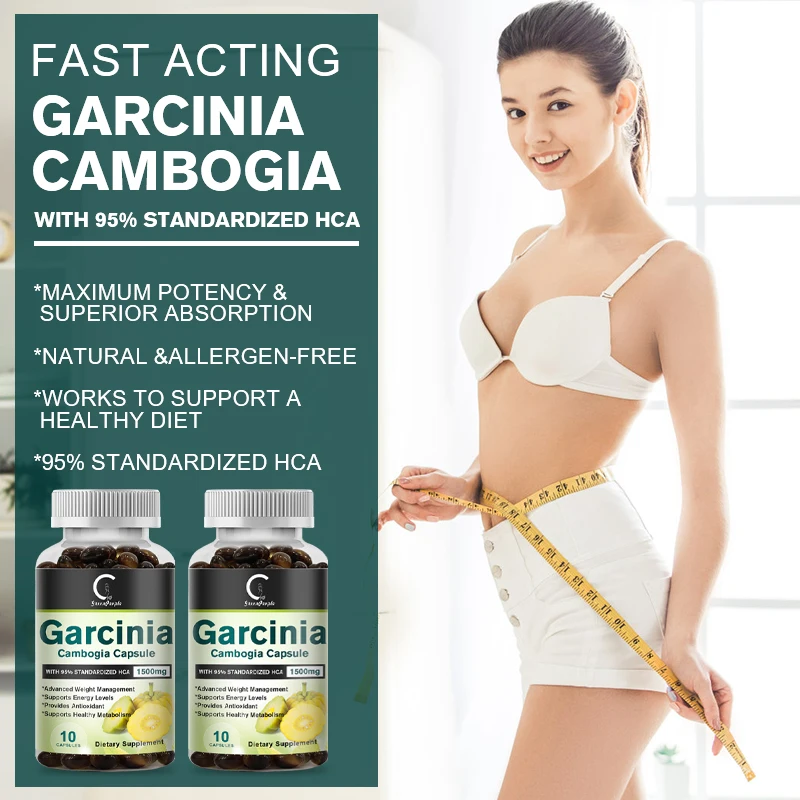 GPGP Greenpeople Natural Garcinia Cambogia Capsule supports weight loss and fat burning Beauty Health Fitness