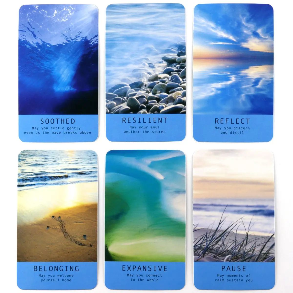 Sea Soul Journeys Oracle Card,Philosophical Healing Landscape Card