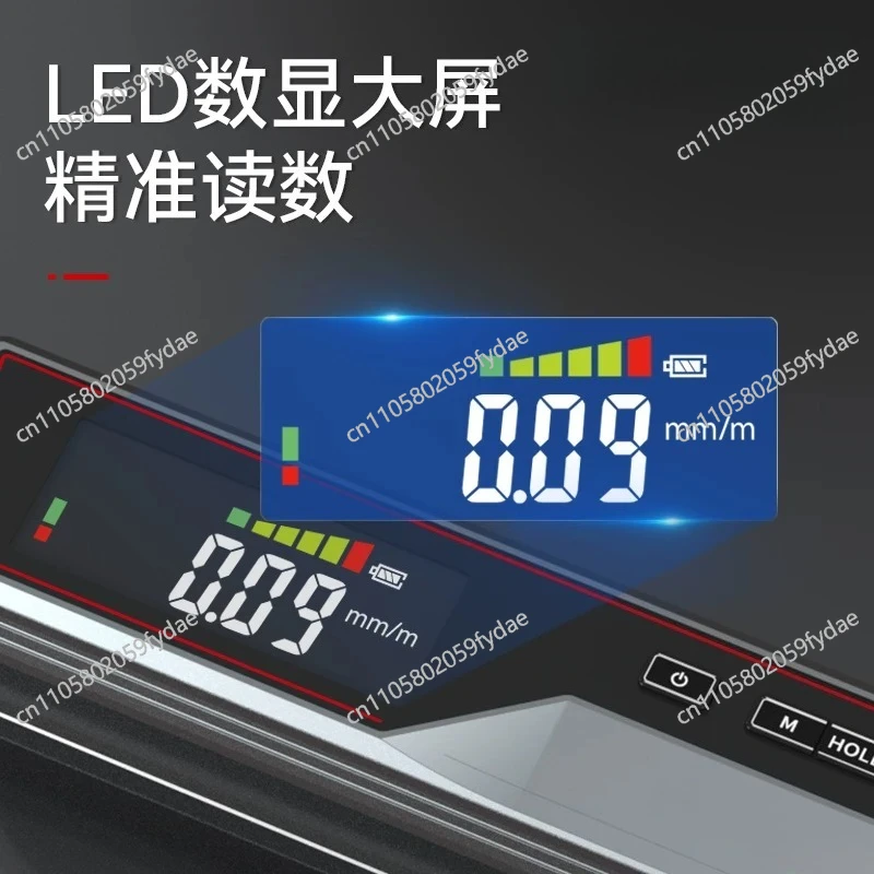 High-Precision  0.01mm/m Resolution  ±0.02mm/m Accuracy ±0.5mm/m Measuring Range buit-in bluetooth Digital Level I-ML100
