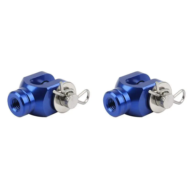 Authentic 2X Motorcycle Rear Brake Clevis For YZ125 YZ250 YZ250F YZ450F YZ125X YZ250X YZ250FX YZ450FX WR250F WR450F(Blue)