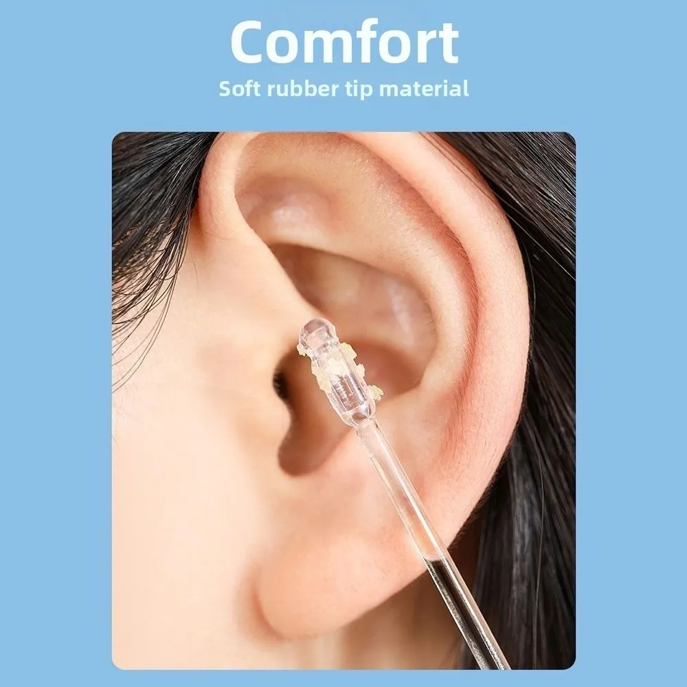 جديد المتاح المتاح الأذن مسحات الأذن نظافة لينة لزجة الأذن حفار لزجة مزيل شمع الأذن عصا لكبار السن الكبار طفل