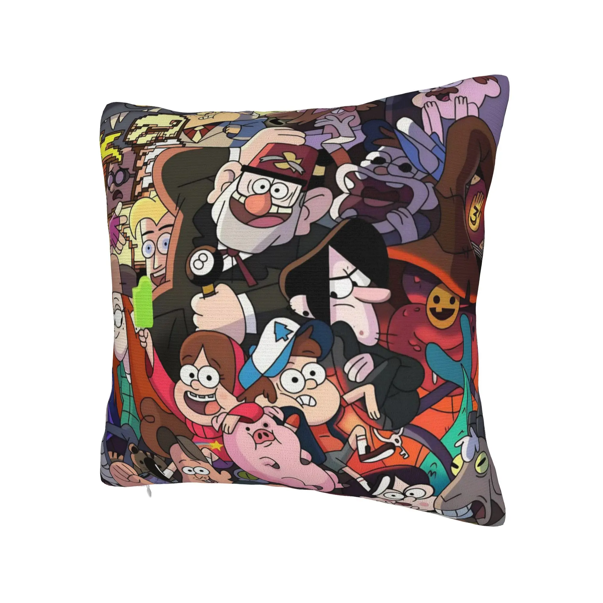 Decorative Pillowcase G-Gravity Falls Merch Seat  Throw Pillow Case Cover Square Multi-Size