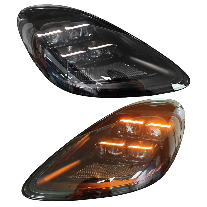 

For Porsche 718 982 2016 2024 Cayman 982 Boxster Upgrade Matrix Style LED Head Lights Auto Parts Headlight Assembly