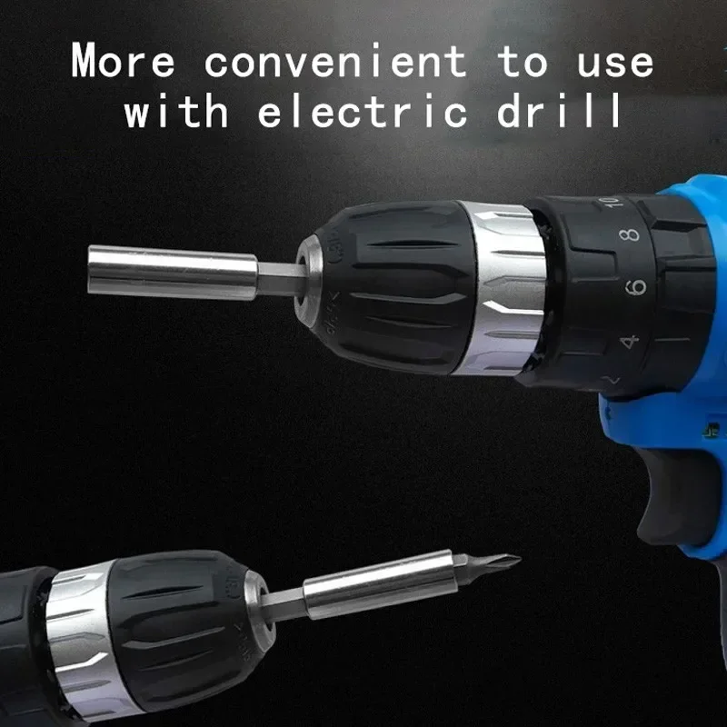 33Pcs Magnetic Extension Bit High Hardness Solid Electric Screwdriver Bit Set Rechargeable Drill Bits Special Shaped Screwdriver