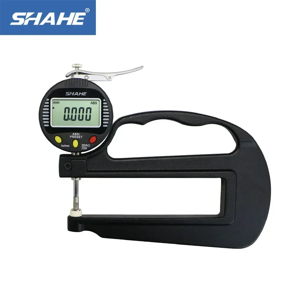 0.001mm 0-10mm Digital Display Micron Thickness Gauge Thickness Meter 0.001 mm Digital Thickness Gauge