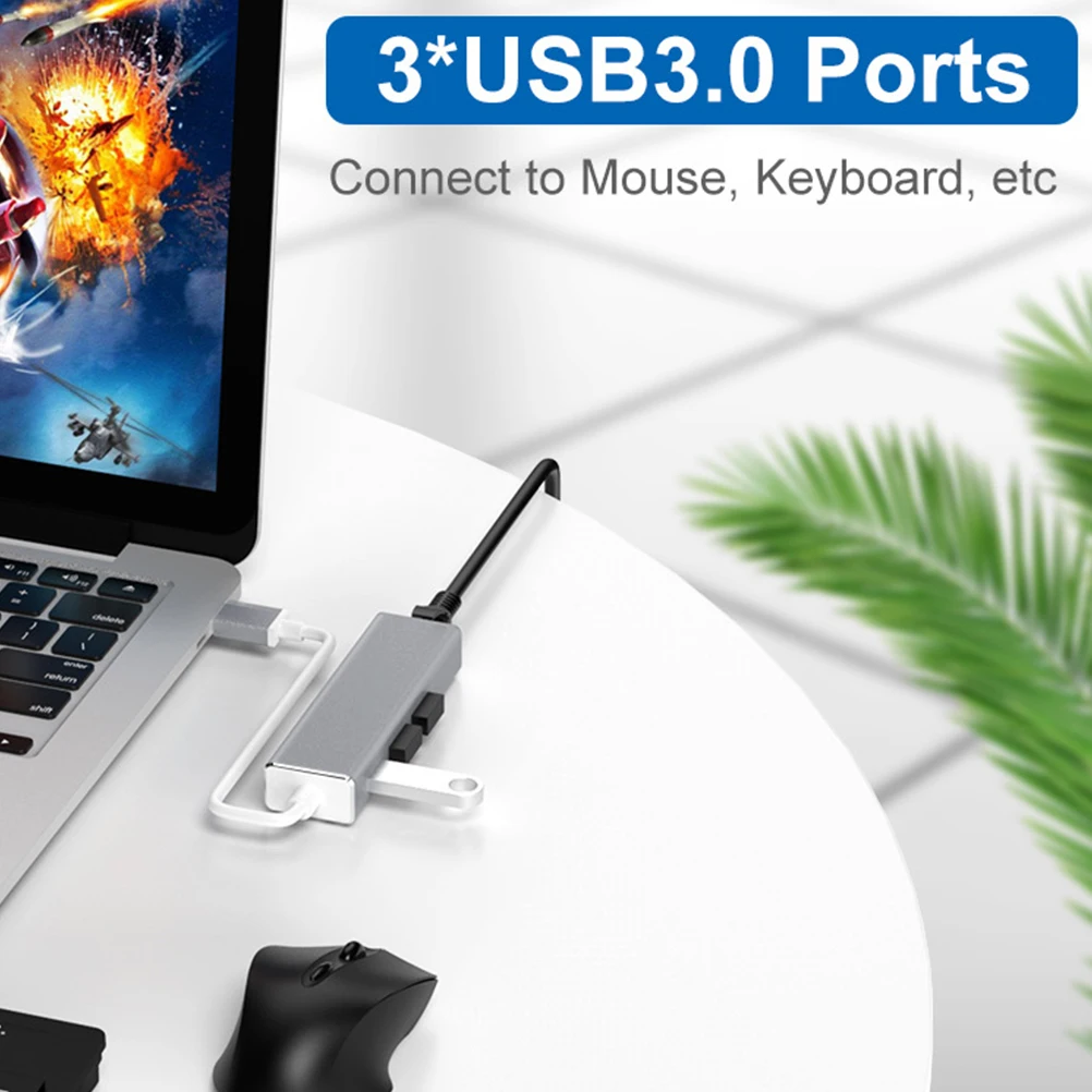 

Aluminium Alloy Type-C To Usb Converter Small Portable For Home Office Grey Durable Long Lasting Use Easy Carry High Quality