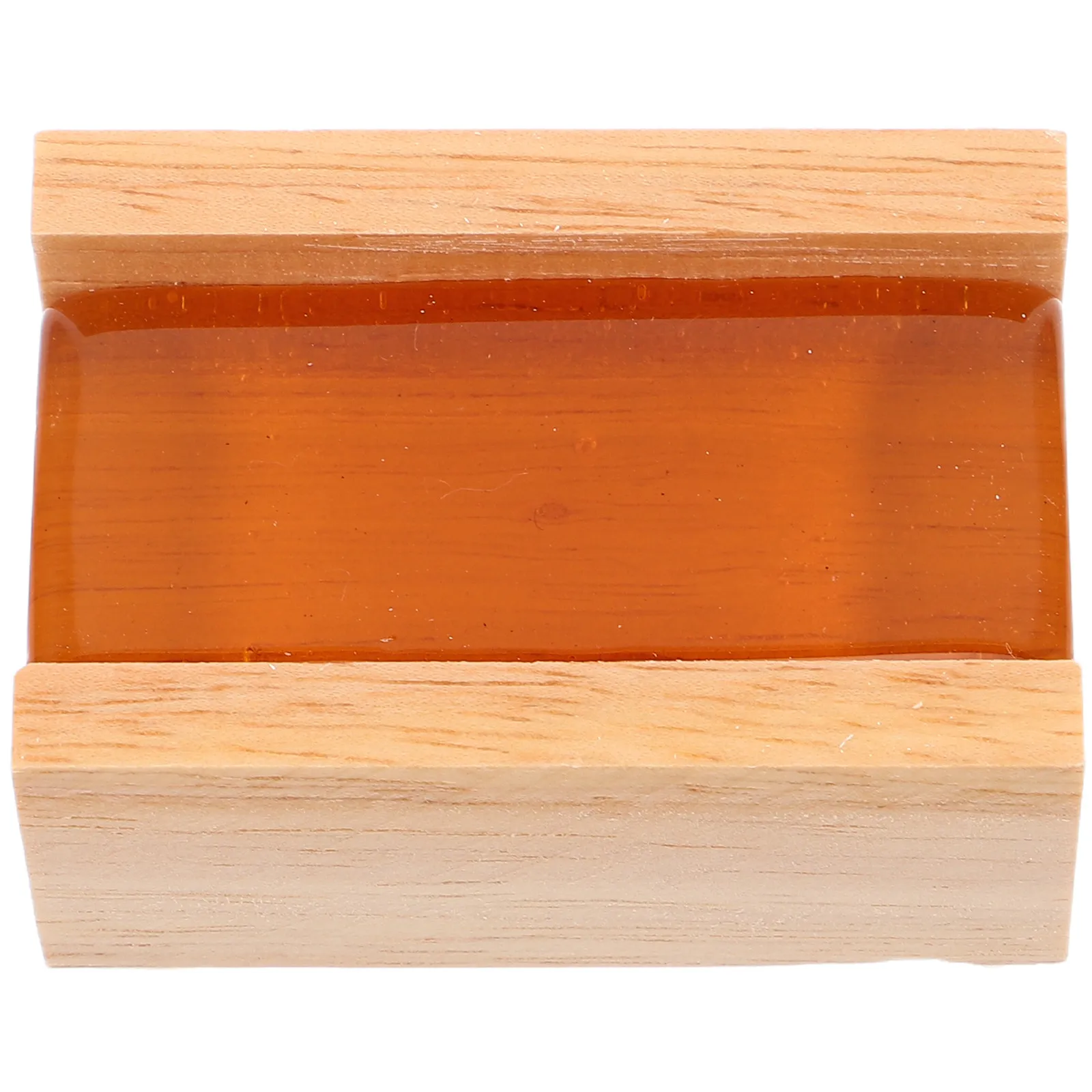 Natural Light Dust Rosin for Violin Viola Cello Erhu Wooden Box String Instrument Accessories Bow Grip Low Dust Bow Resin