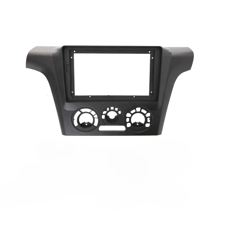 9/10.1 InchCar Radio Fascia Frame  Dash Kit for Mitsubishi Outlander Airtrek 2001-2005 Android Player Adapter