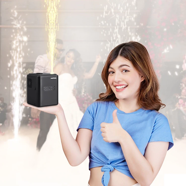 

350W Wireless Control Spray Mini Electronic Spark Machine Widely Use for Wedding Camping Parties