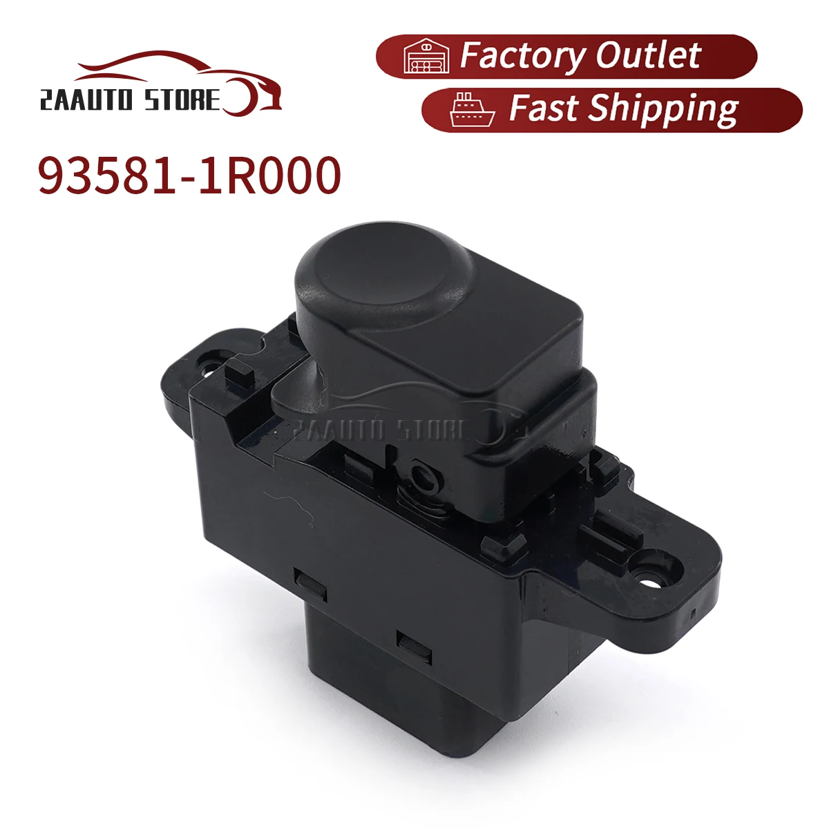 

For 2012 Hyundai Accent GLS Hatchback Window Control Switch Regulator Single Button Car Accessories 7Pins 93581-1R000 935811R000