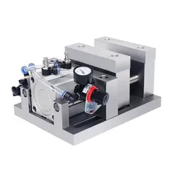 Pneumatic Air Vise 150mm Wide Jaw Accuracy 0.01mm