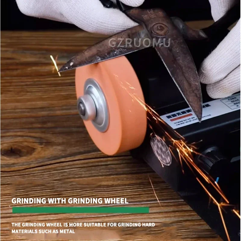 Multifunctional Mini Electric Belt Sander DIY Polishing Grinding Machine 220V Belts Grinder Sharpener Cutter Knife Edges