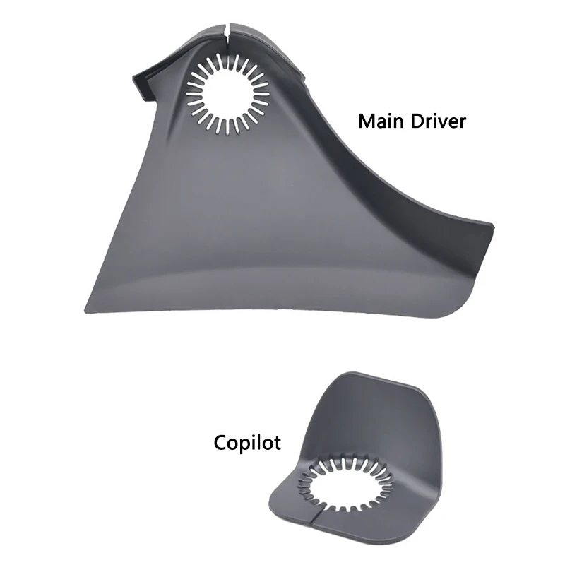 

QHCP Car Wiper Hole Protective Cover Soft Plastic Anti-clogging Wiper Hole Covers Fit For Toyota RAV4 20-24 Exterior Accessories