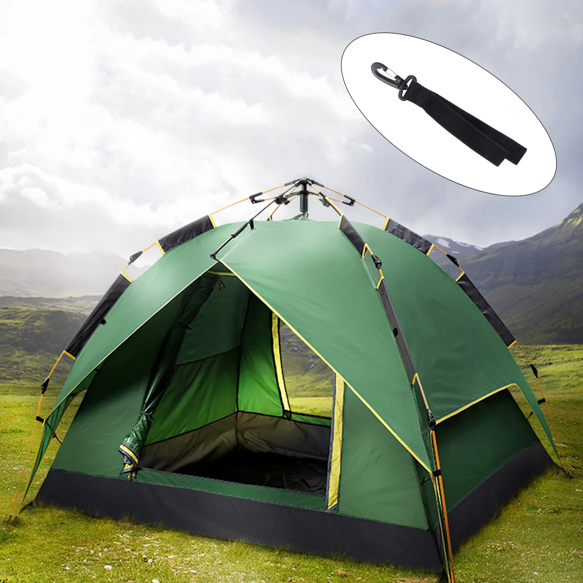 

4pcs Outdoor Hook Universal Paddle Holder Clip For Kayak Tent Boat Attachment No Drill Install Plastic Mounting Hook