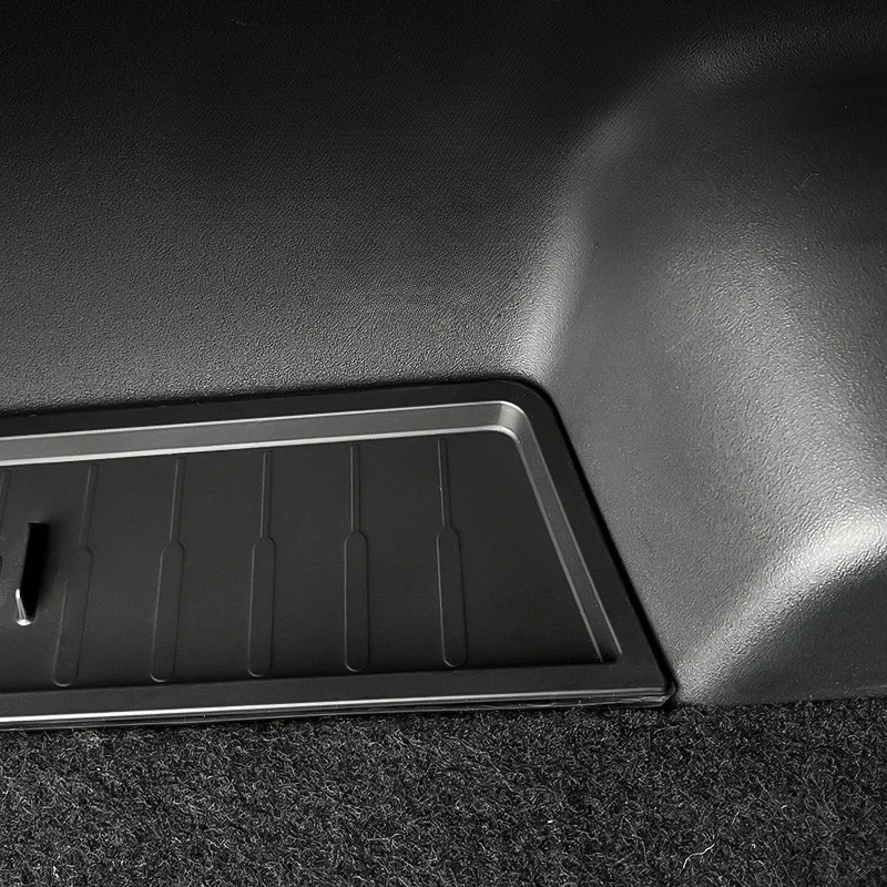 For Chery Jaecoo 6 J6 ICAR 03 2024-2025 ABS Black Car Rear Trunk Left Side Storage Box Car Accessories