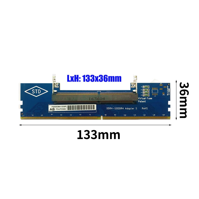 Laptop DDR4 RAM Memory To Desktop Converter Adapter Card 260P To 288P Generation Memory Riser Card Test Special