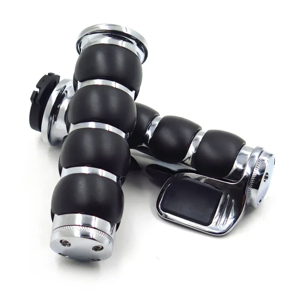 

Rubber Hand Grip 25mm Pair Compatible For Harley Davidson Softail Fat Boy FLSTF/Kawasaki Vulcan/Suzuki Intruder/Yamaha Road Star