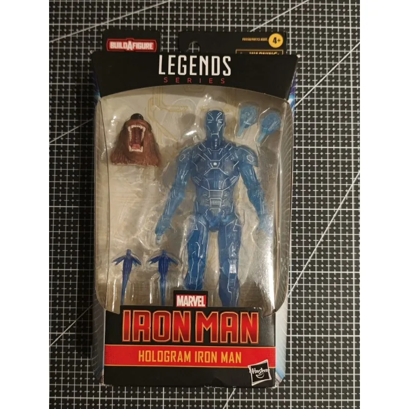 

Новая оригинальная экшн-фигурка Hasbro MARVEL HOLOGRAM IRON MAN, коллекция игрушек, подарок на день рождения