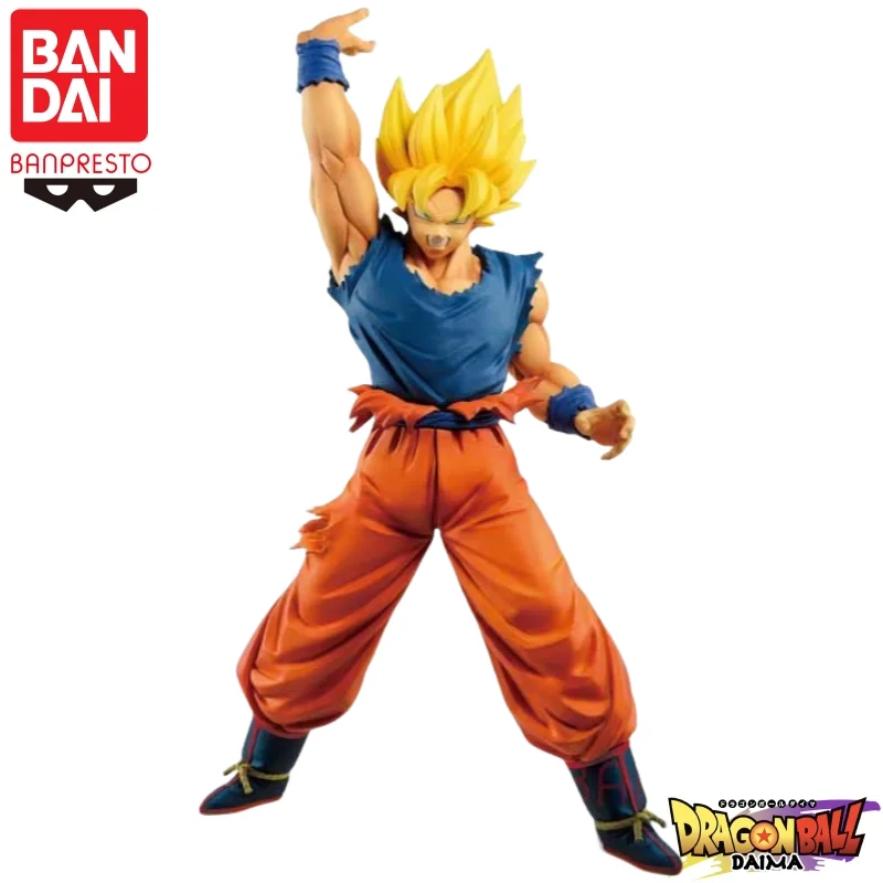 

In Stock Bandai Banpresto Original Maximatic Dragon Ball Son Goku 4 Action Figure Model Doll Brand New Boxed Toys Model Garage