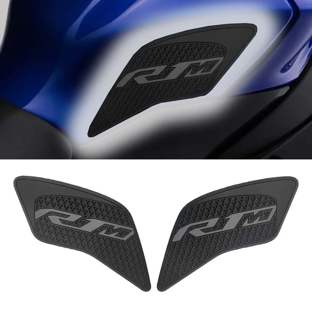 

For YZF R1M Motorcycle Tank Pad Protector Gas Knee Grip Traction Side Sticker 2015-2025