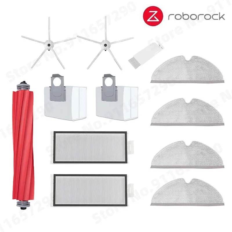 Roborock Q7 Max+ Q7 Plus T8 Hauptbürste, Seitenbürste, HEPA-Filter, Wischhalterung, Wassertank, Staubbehälter, Staubsauger-Zubehör