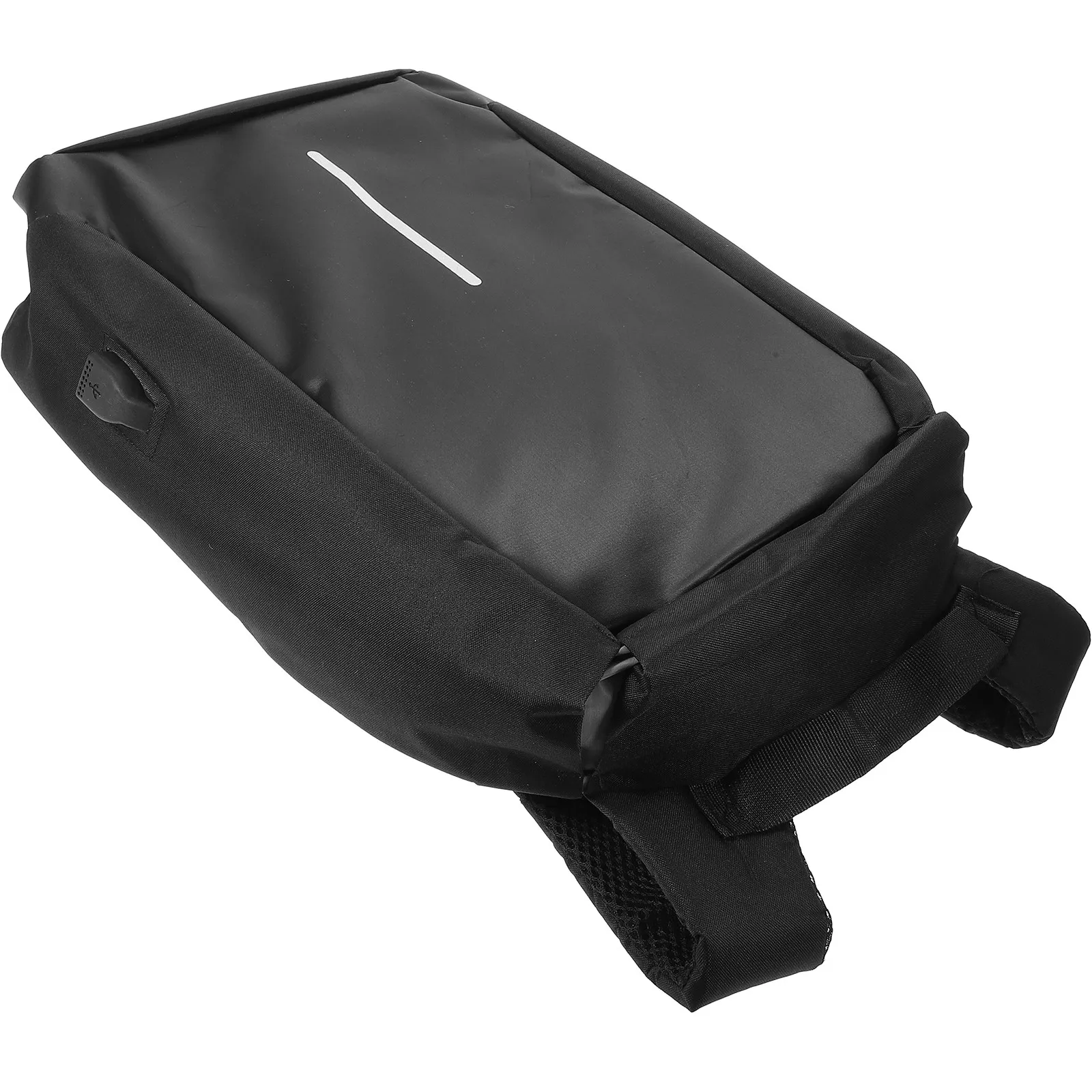 

15.6 Inch Laptop Backpack Waterproof USB Charging Port Lightweight Abrasion Resistant Oxford Fabric Business