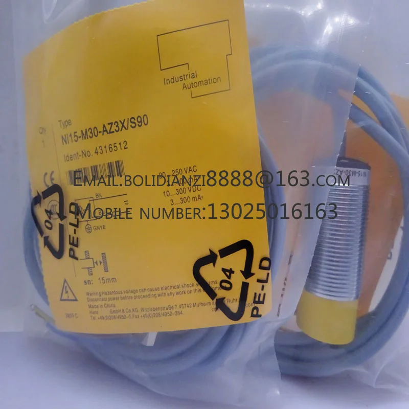

Sensor Brand new in stock NI15-M30-AZ3X/S90 NI15-M30-RZ3X/S90 quality assurance
