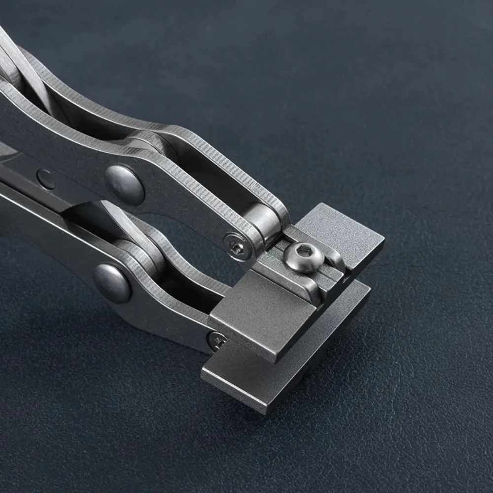 38mm Flat Jaw Pliers Leathercraft Edge Folding Clamp Cost Effective