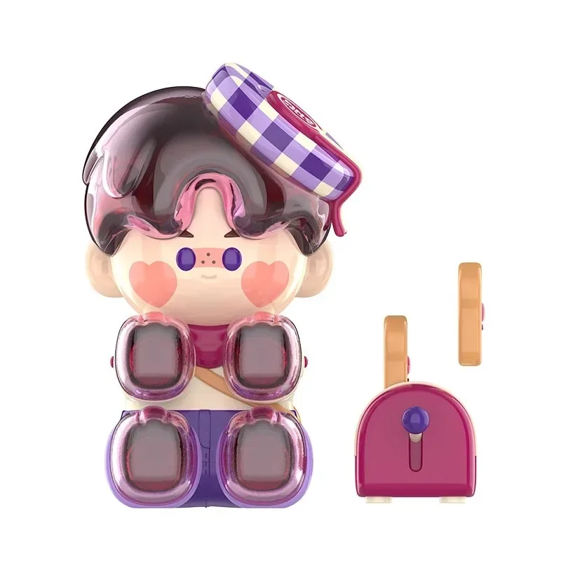 POP MART PINO JELLY 베리 잼 100% 피규어 시리즈 블라인드 박스 게스 백 오리지널 장난감 인형 귀여운 애니메이션 피규어 장식품 선물