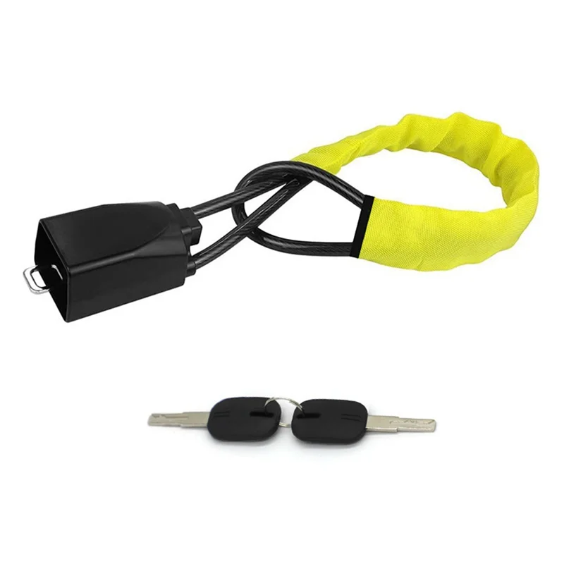 Cerradura universal para volante, mosquetón para volante con hebilla para cinturón de seguridad