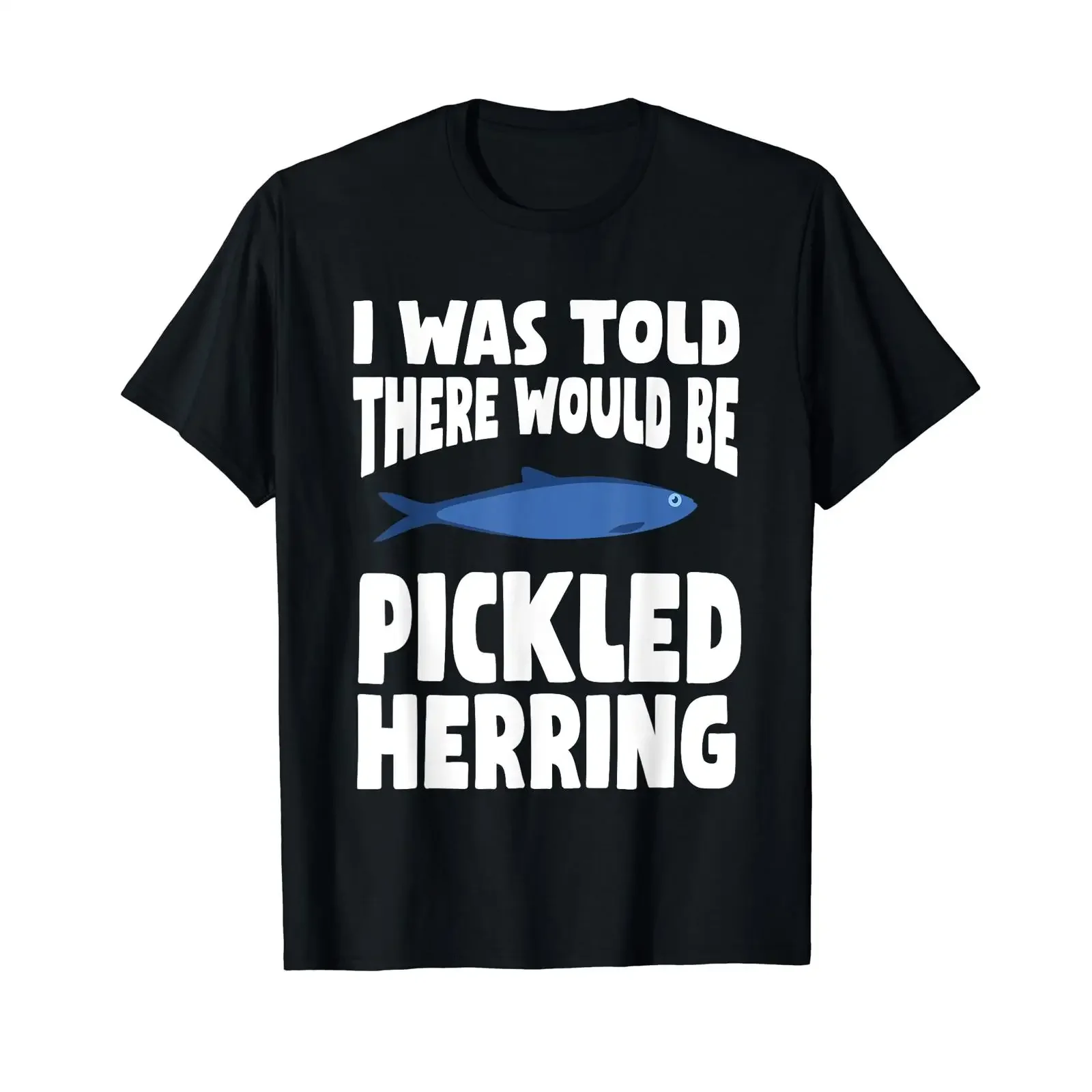 Funny Inlaid Herring Humour Swedish Fish Lover Saying T Shirt black vintage Washed Casual Versatile graphic fashion Comfortable
