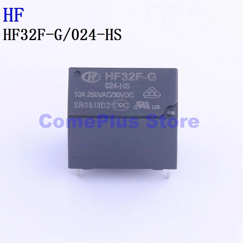Relé do poder do hf hf 32f-g/005-hs 012 024 5v 12v 24v, 5pcs