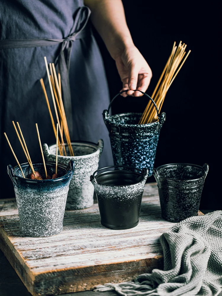 Utensilios de Comedor Creativos para Restaurantes: Cerc BBQ Buet, Brochetas Frías, Cuencos, Uso Comercial, Especial para Hot Pot Japonés