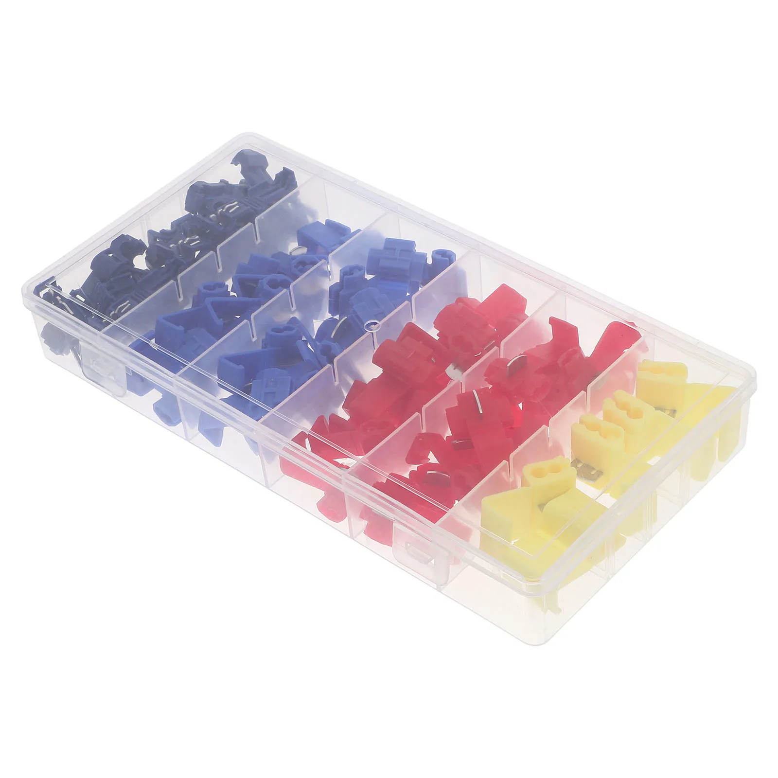 

65pcs Wire Splice Connectors Quick Solderless Terminal Clamps Electrical Box Plastic Lever Nuts Household Industrial Wiring