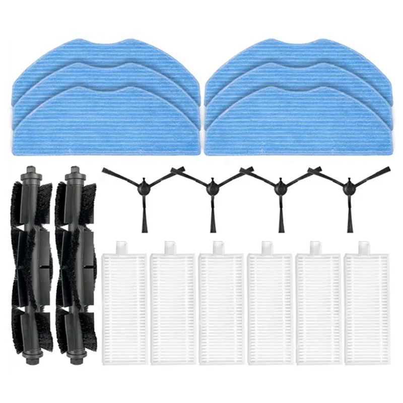 

A98G-For EZVIZ RE4 / RE4 Plus / RE5 / RE5 Plus Replacement Parts Accessories Main Side Brush Mop Cloth Hepa Filter A