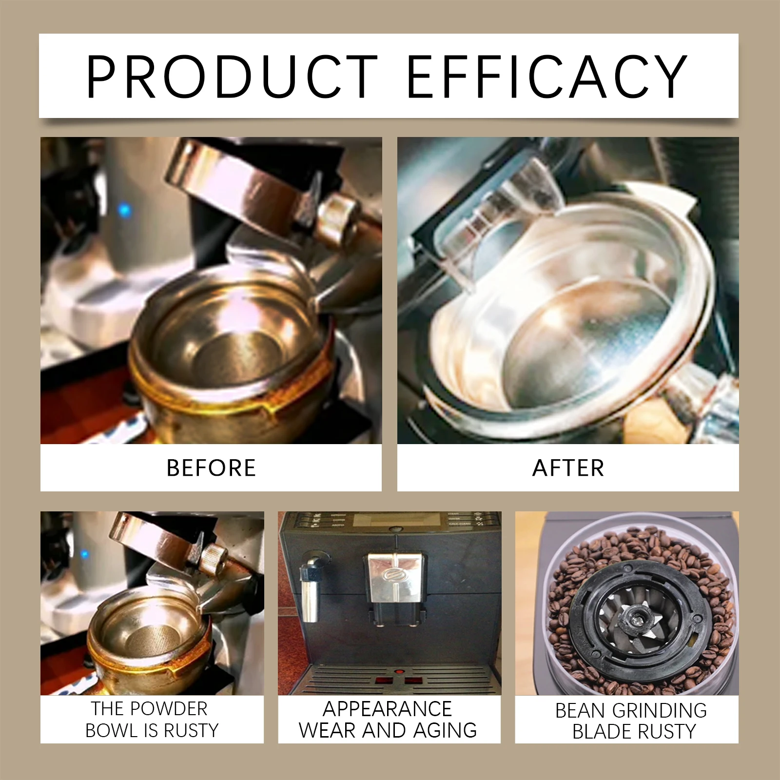 Coffee Machine Descaling Agent Coffee Machine Specific Cleaning Agent Water Scale Stain Cleaning And Refurbishing Agent 100ml
