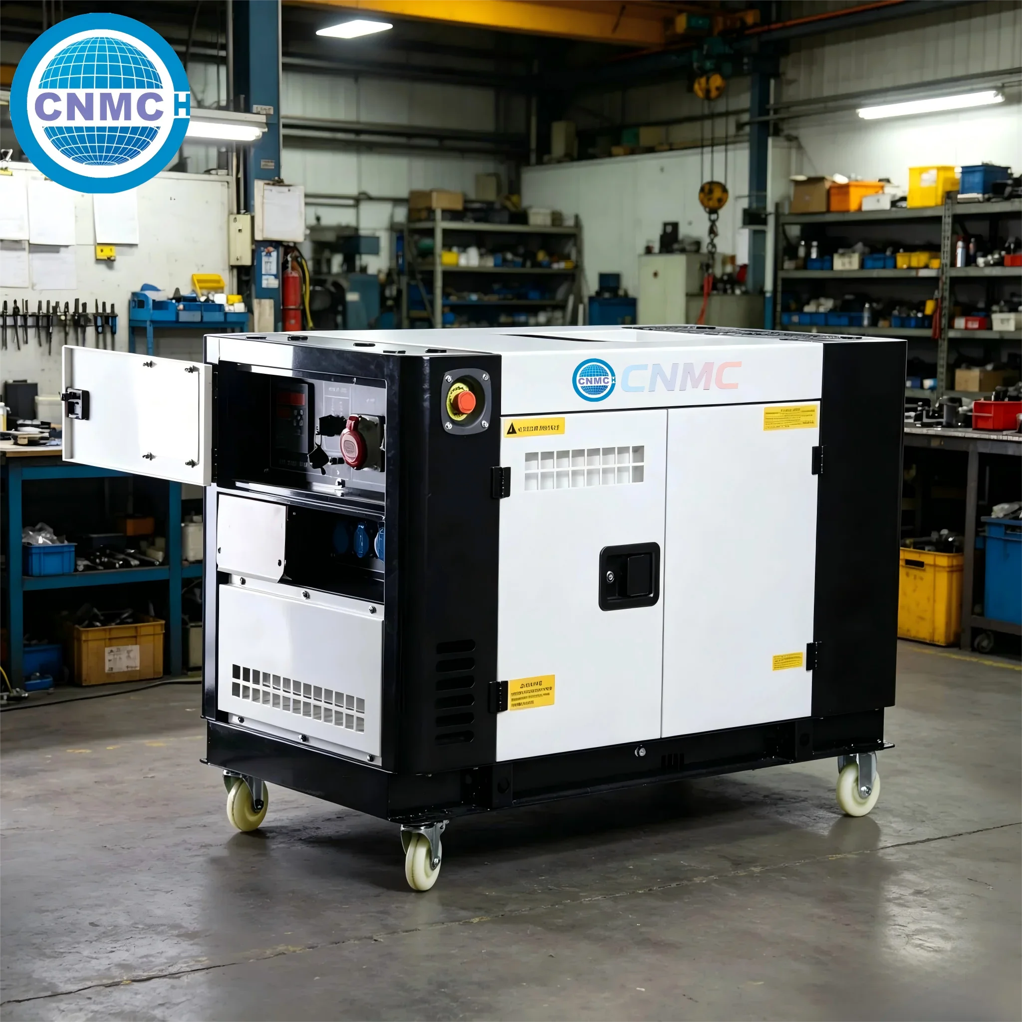CNMC 20KW Silent Diesel Generators Set 110V 220V 380V 60HZ Twin Cylinder generators for electricity Ready-to-use CE Certified