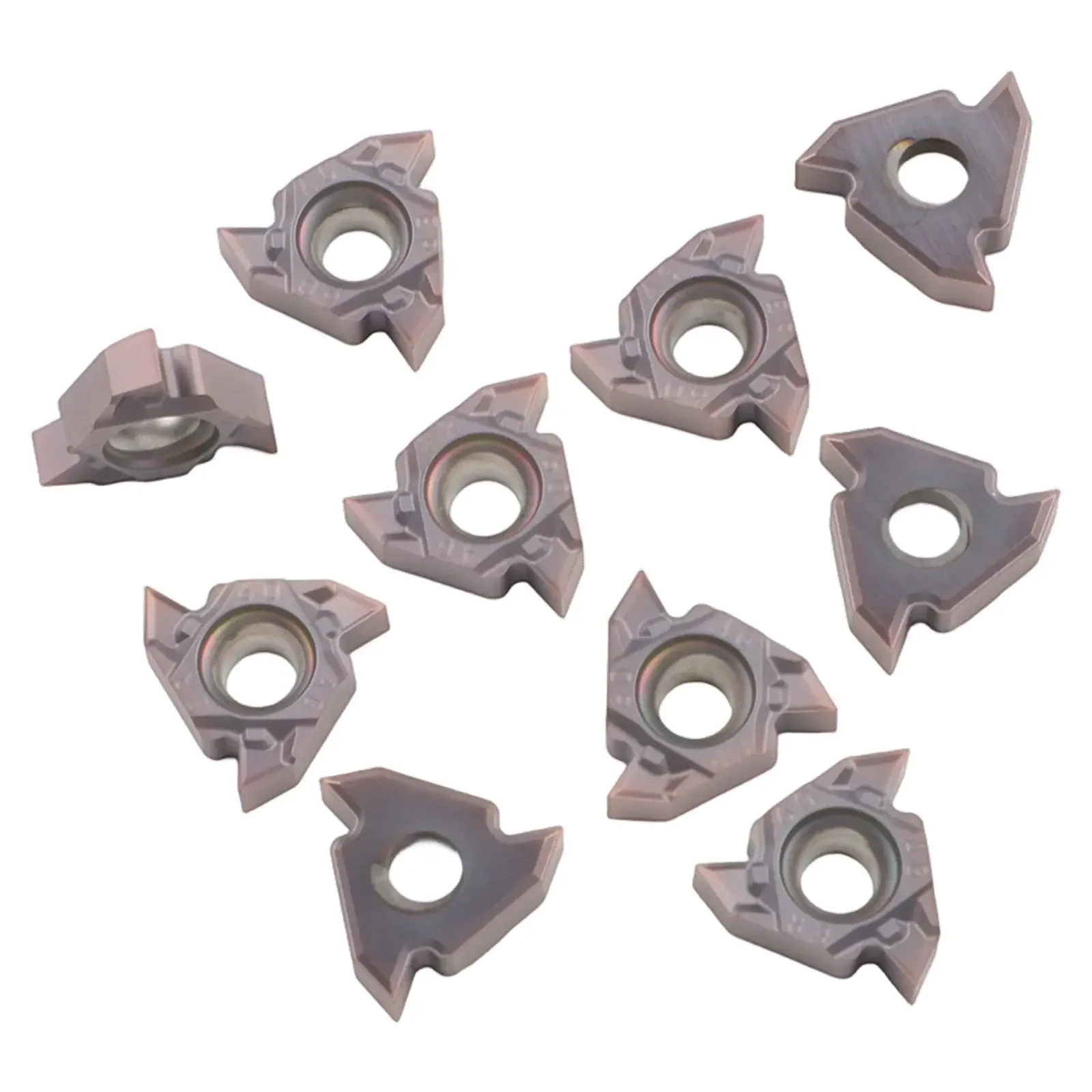 10pcs 16ERAG60 MMT16ERAG60S for Carbide Turning Inserts Engineered for Optimal Performance in Different Conditions