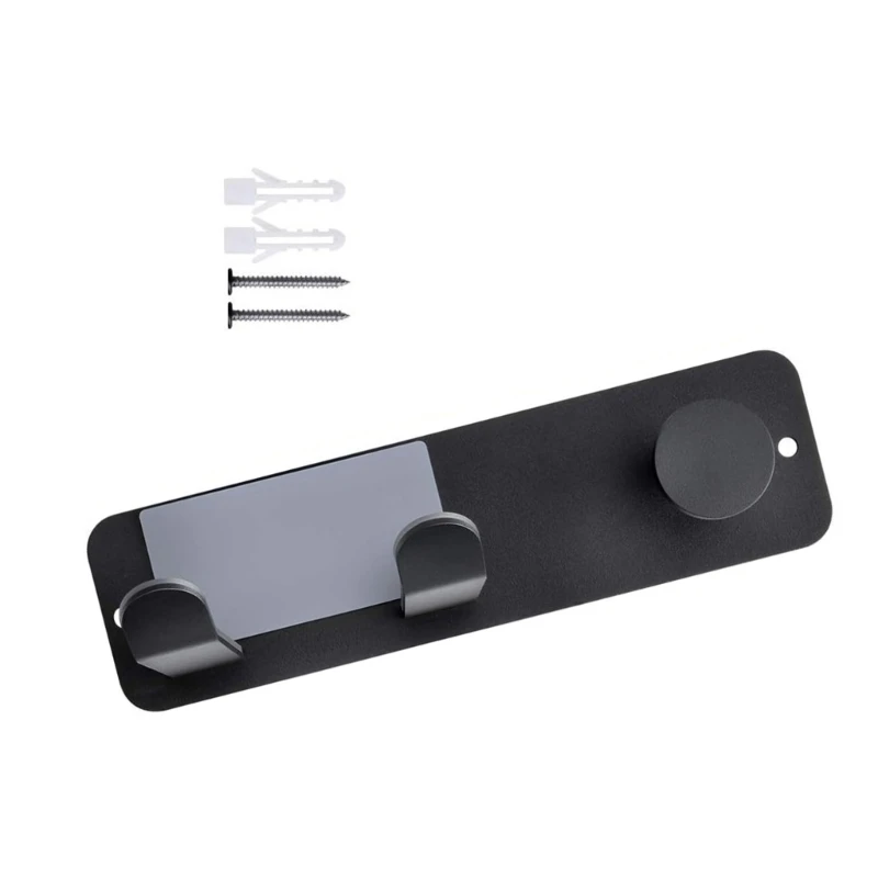 Space Saving Designs Self Adhesive Hair Dryer Holder for Bathrooms Use