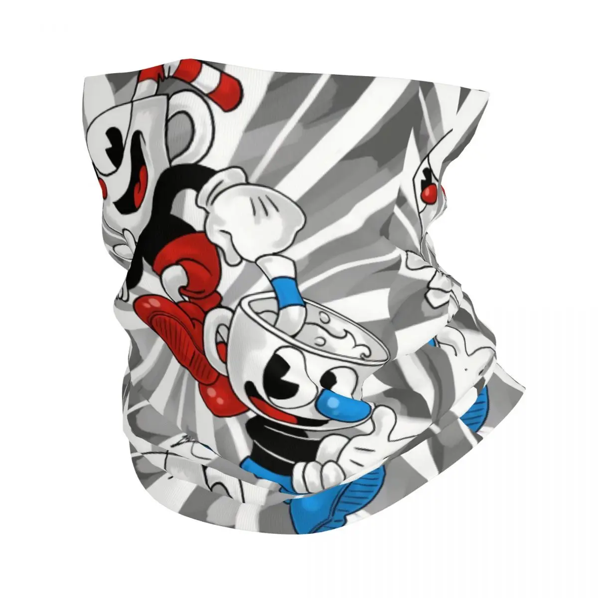 GO GO GO Scarf Neckerchief Neck Face Mask Polyester