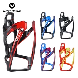 WEST BIKING Ultralight Bicycle Bottle Cage MTB Mountain Road Bike Bottle Holder Bracket Cycling Fixed Gear Cycling Bottle Cage