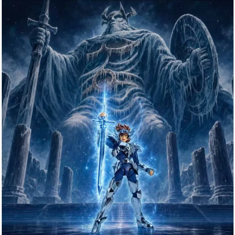 Modelo CS Saint Seiya Myth Cloth EX Odin Pegasus Dios de Asgard Caballeros del Zodíaco Muñeco de Acción Coleccionable Adornos Juguetes Regalos