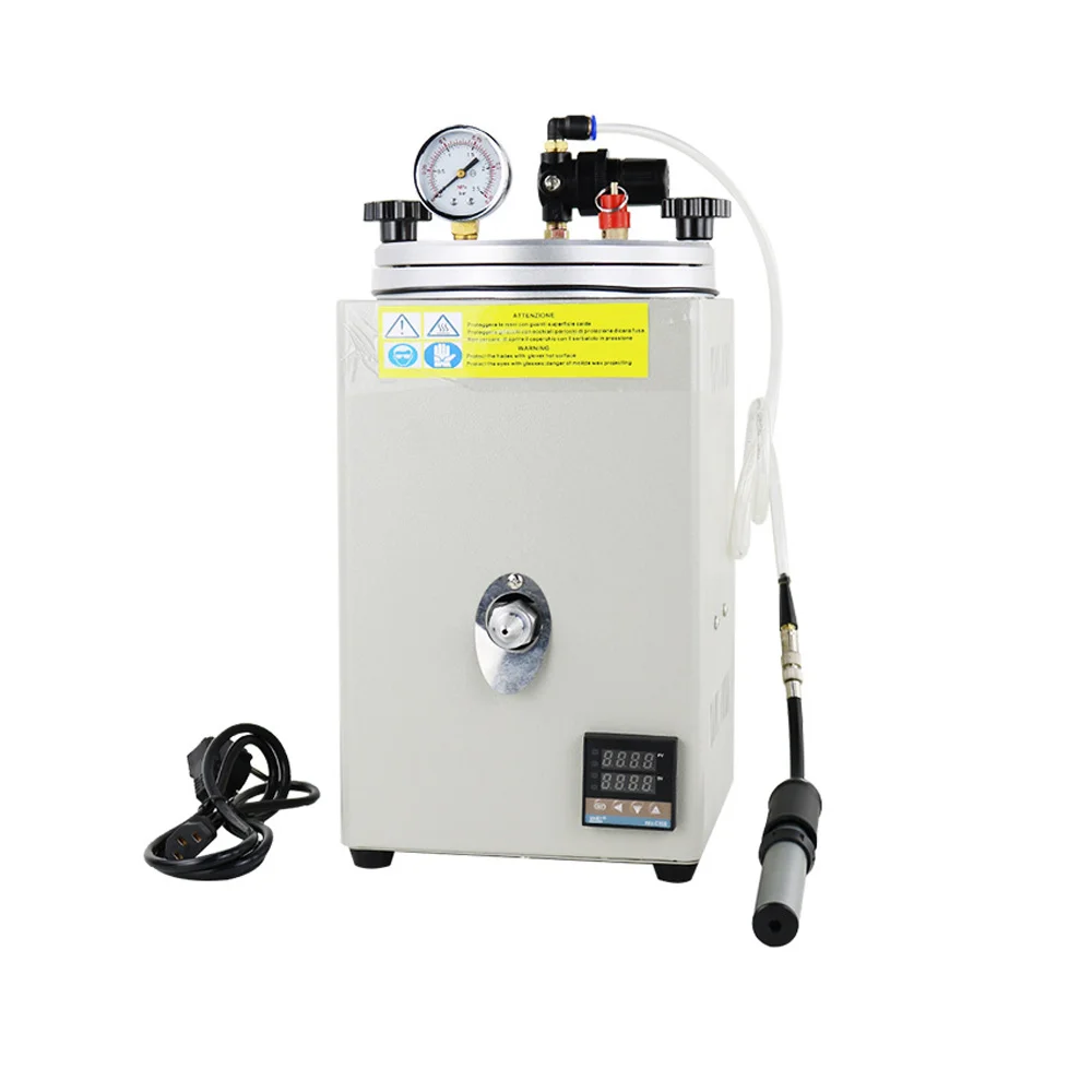 

AC110V, 220V Оборудование для обработки ювелирных изделий, машина для производства воска под давлением воздуха, инструменты и оборудование для плавления воска и изготовления золота