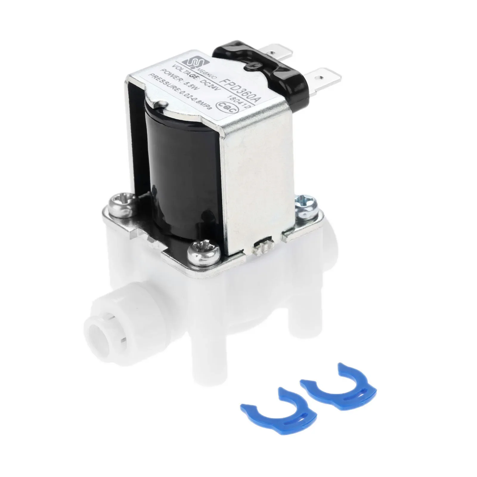 dophee Electric Water Valve 24V DC Solenoid Valve 1/4\